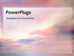 PowerPoint Template - Fresh air background